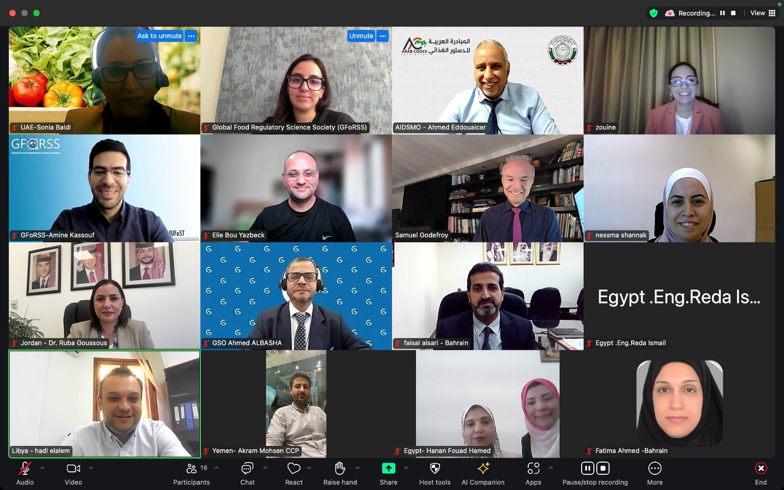 الاجتماع السابع والعشرين لنقاط اتصال الدول العربية في هيئة الدستور الغذائي الاجتماع السابع والعشرين لنقاط اتصال الدول العربية في هيئة الدستور الغذائي